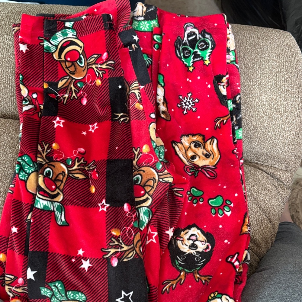 Festive Red women’s Pajama Bottoms
